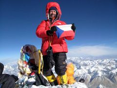 Pavel Bém na Everestu.