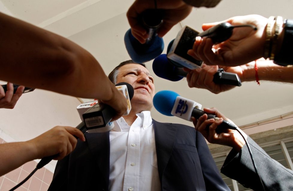 José Manuel Barroso po volbách do EP