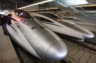 Čína chystá rekord. Vlak pojede 500 kilometrů v hodině
