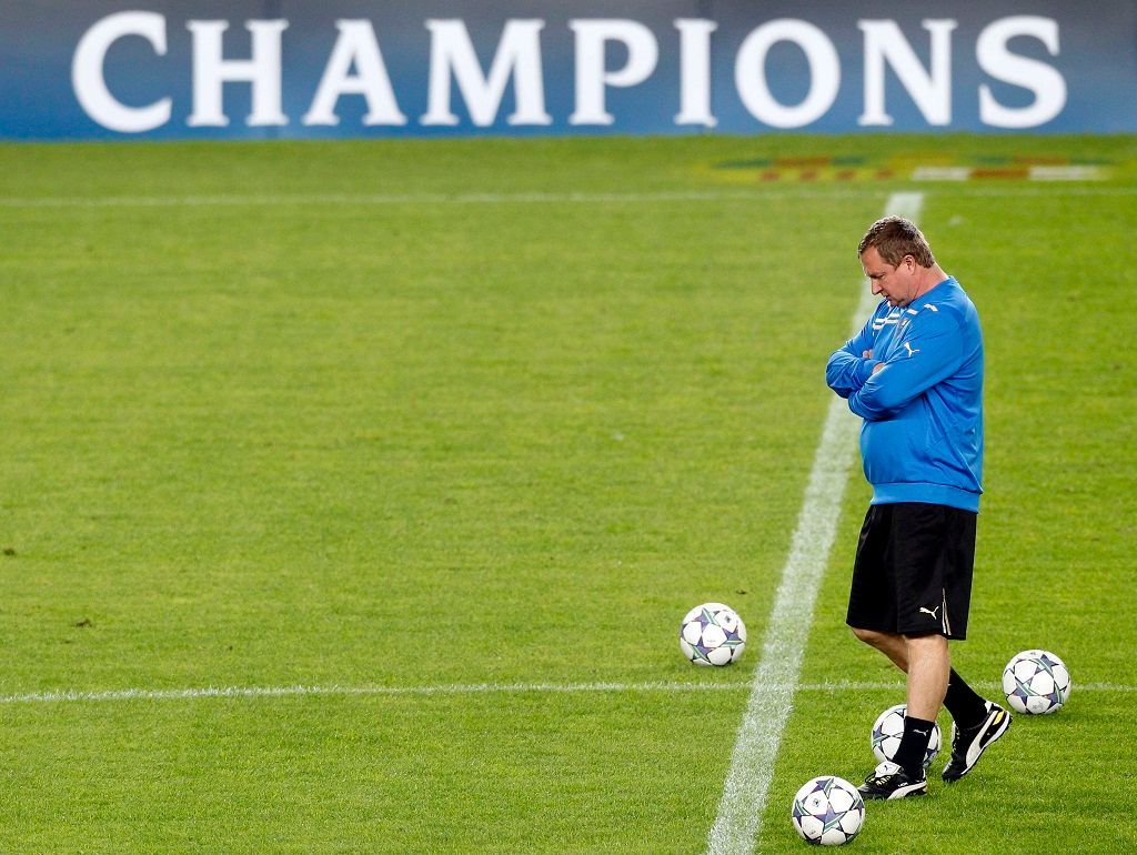 Liga mistrů - Viktoria Plzeň - Pavel Vrba na Nou Campu