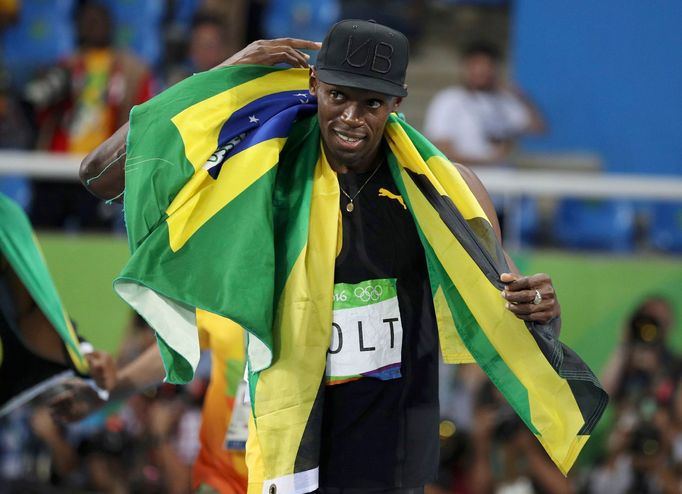 OH Rio 2016: Usain Bolt vyhrál s Jamajkou štafetu na 4x100 metrů