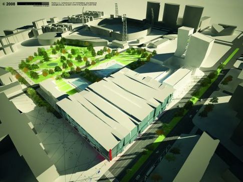 Hokejová aréna pro MS v Bratislavě