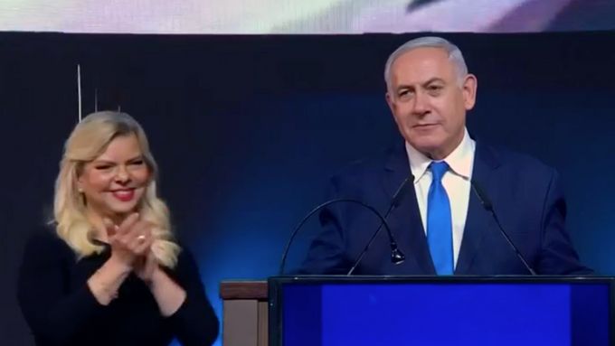 Netanjahu vyhrál počtvrté, míří k pátému mandátu premiéra