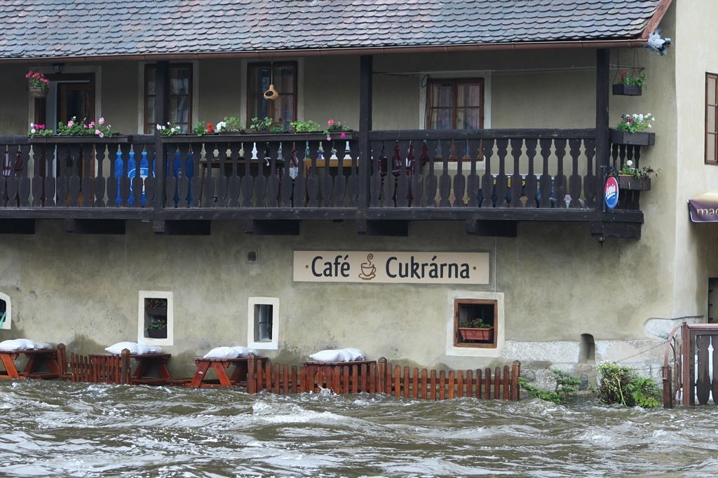 Povodeň v Českém Krumlově