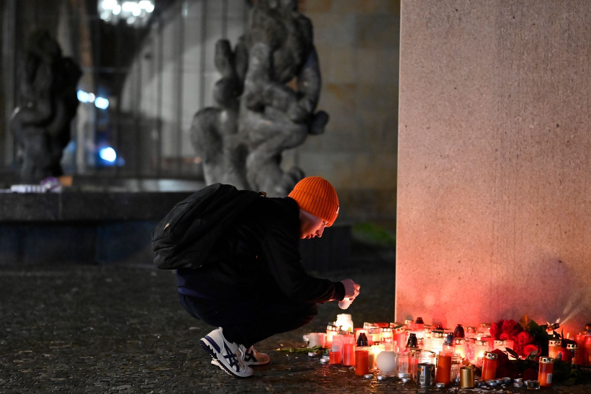 střelba v Praze pieta