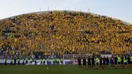 V zaplněném hledišti Androva stadionu sice fanoušci Opavy zaplnili celou velikou tribunu,...