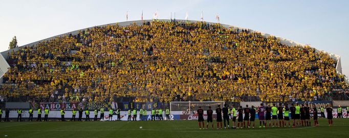 MOL Cup, finále Zlín-Opava: fanoušci Opavy