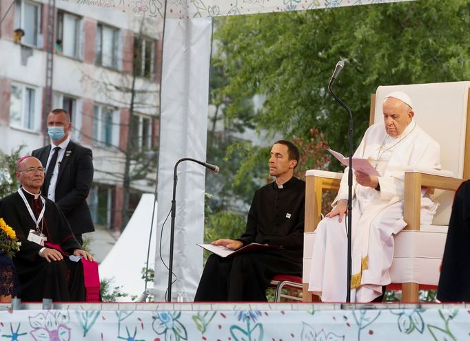 Papež František na Slovensku.