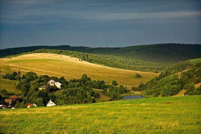 Moldava, Krušné hory.