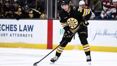 Bostonský útočník Morgan Geekie