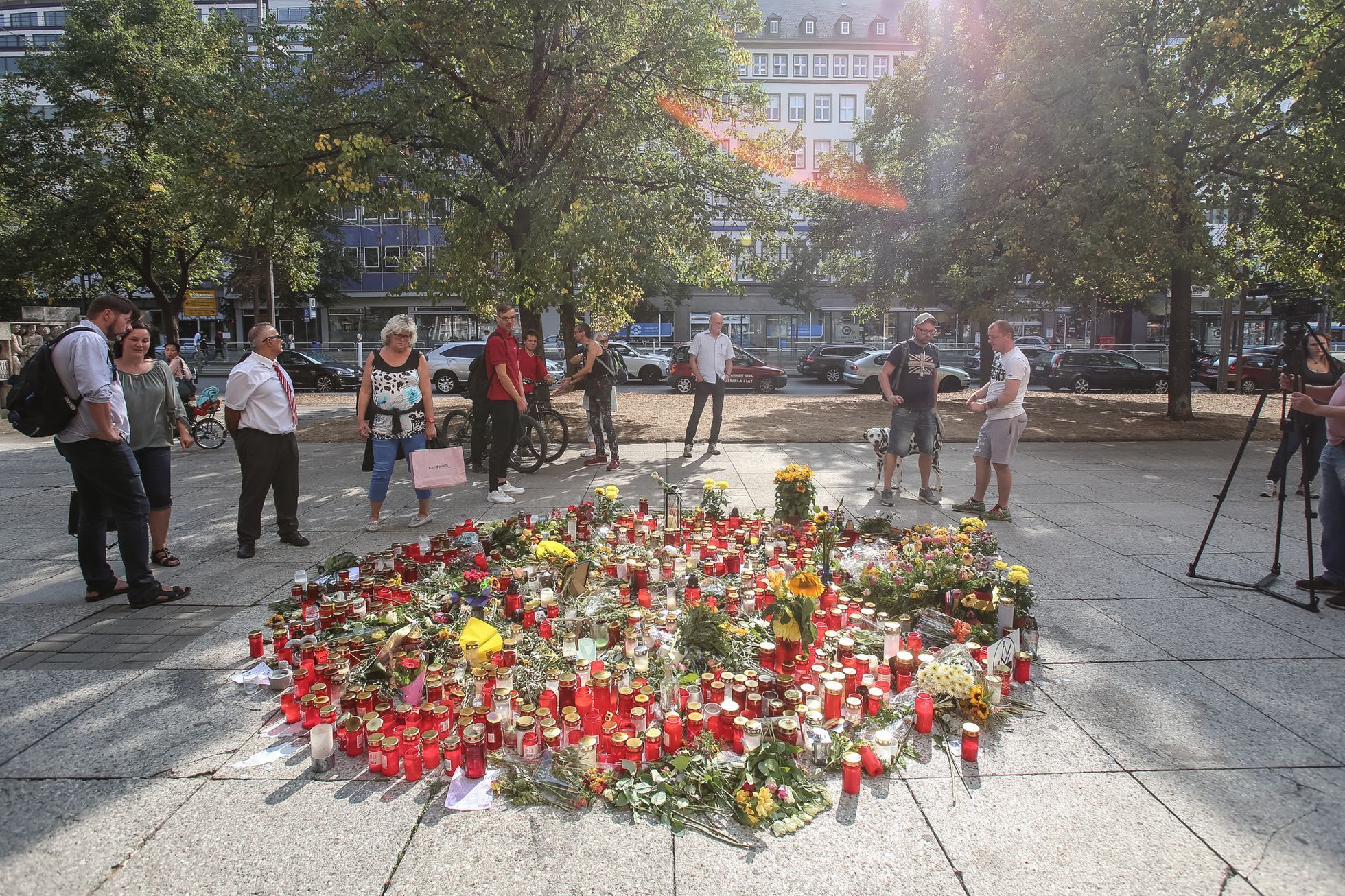 Německý Chemnitz po vraždě mladíka