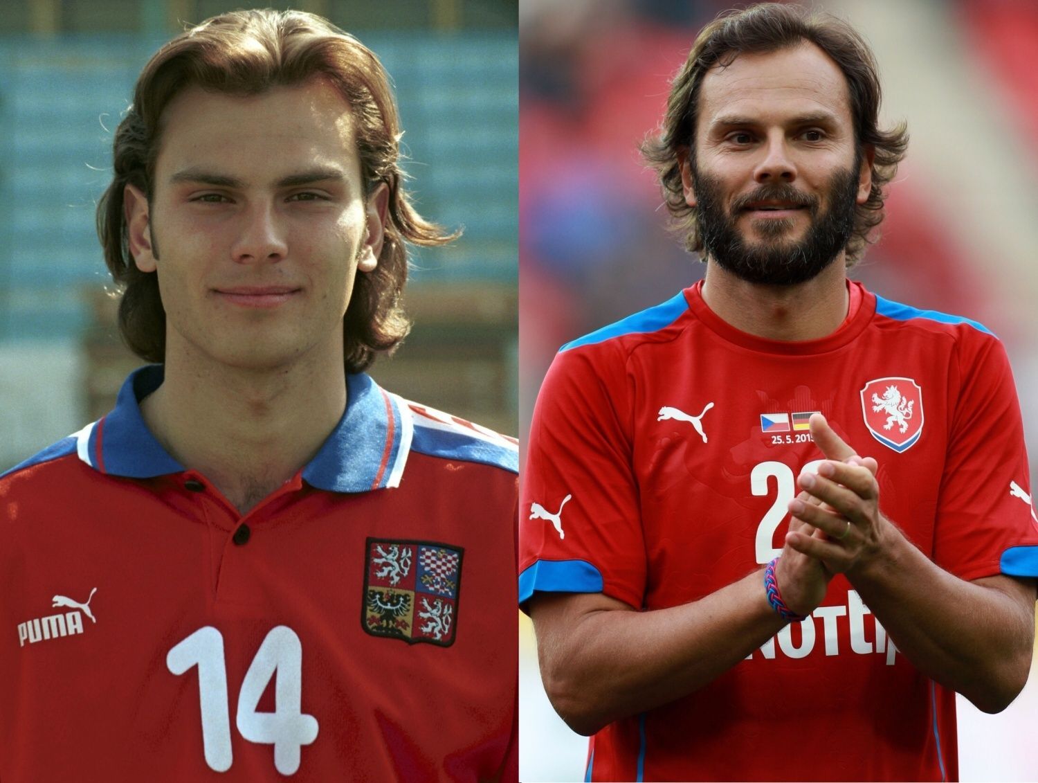 Porovnání 1996 vs. 2015: Patrik Berger