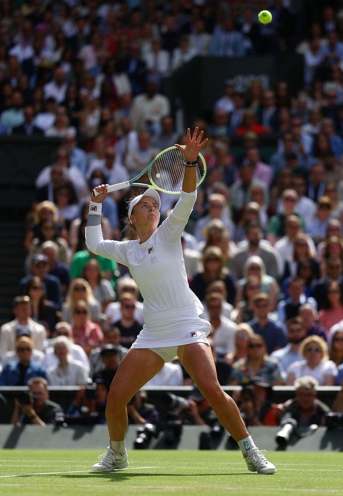 Wimbledon 2024, finále žen (Barbora Krejčíková)