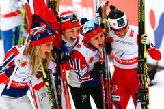 Norky slaví zlato, štafetu ovládly před běžkyněmi Švédska