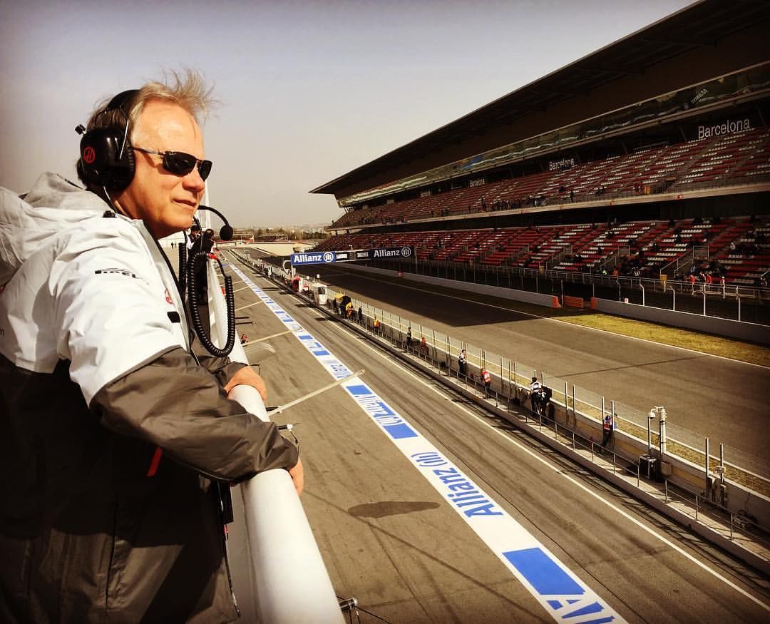 Testy F1 2016, Barcelona I: Gene Haas, majitel stáje Haas