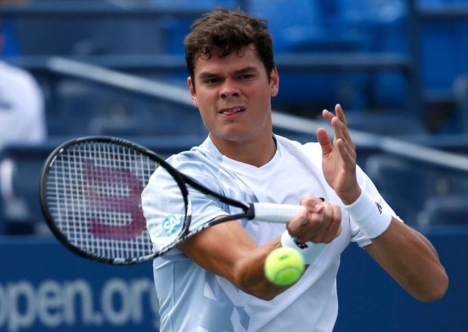 Miloš Raonic na tenisovém US Open