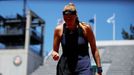 Petra Kvitová v zápase prvního kola French Open 2021