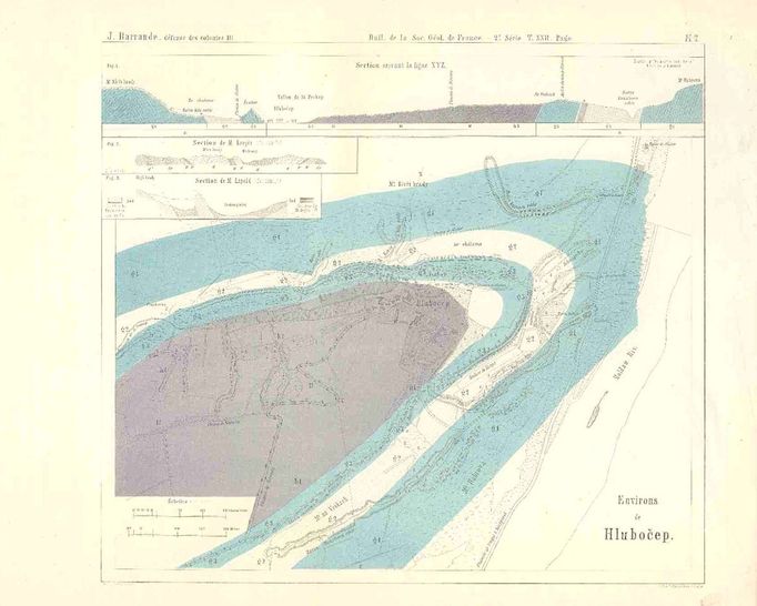 Joachim Barrande: Hlubočepy, 1861