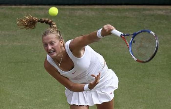 Petra Kvitová v sf wimbledonu 2010