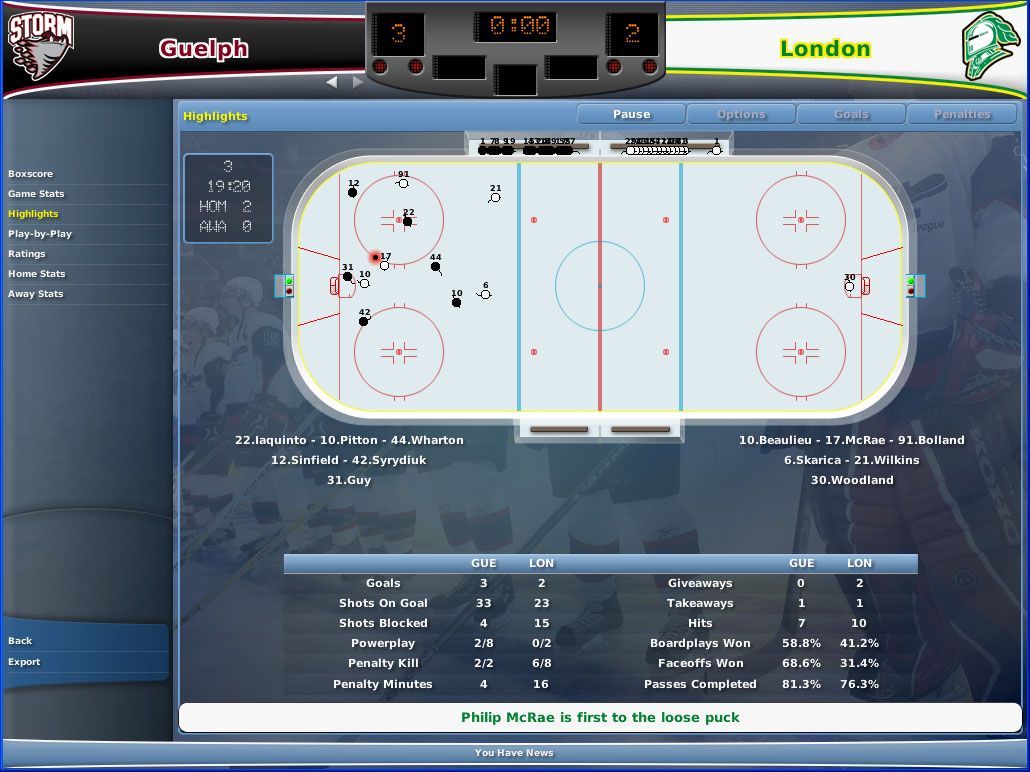 NHL Eastside Hockey Manager 2007