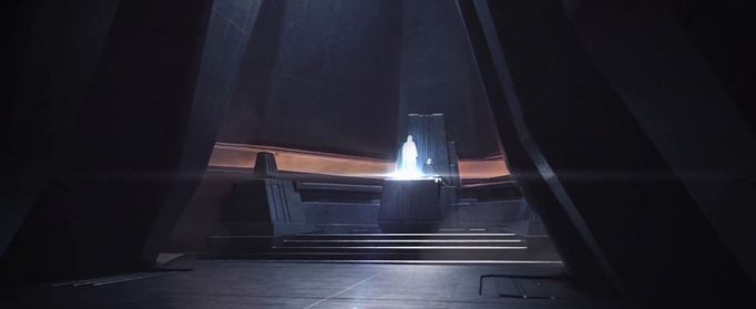 Nákres scény z chystaného seriálu o Obi-Wanovi Kenobim.