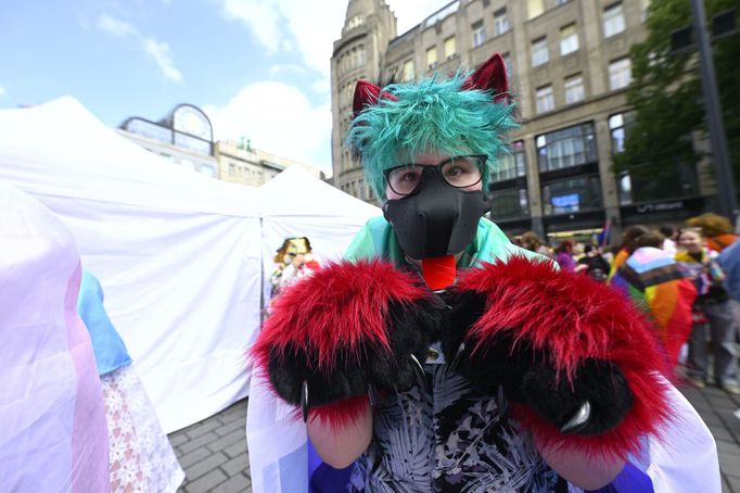 Prague Pride - pochod rovnosti a respektu, 2.srpna 2025, Praha.