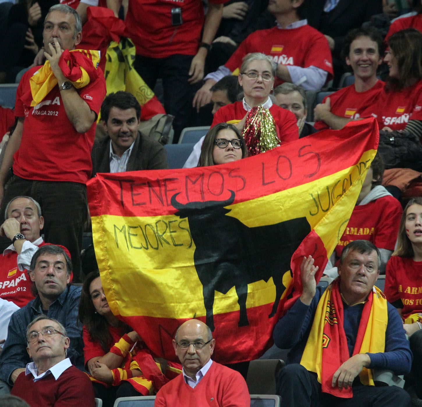 Čtyřhra ve finále Davis Cupu 2012 Česko - Španělsko