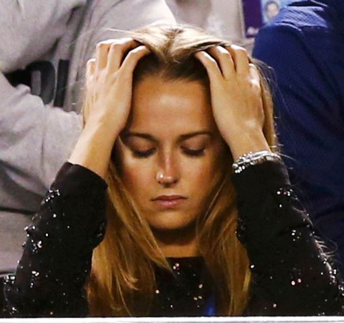 Australian Open: Kim Sears (přítelkyně Andyho Murrayho)