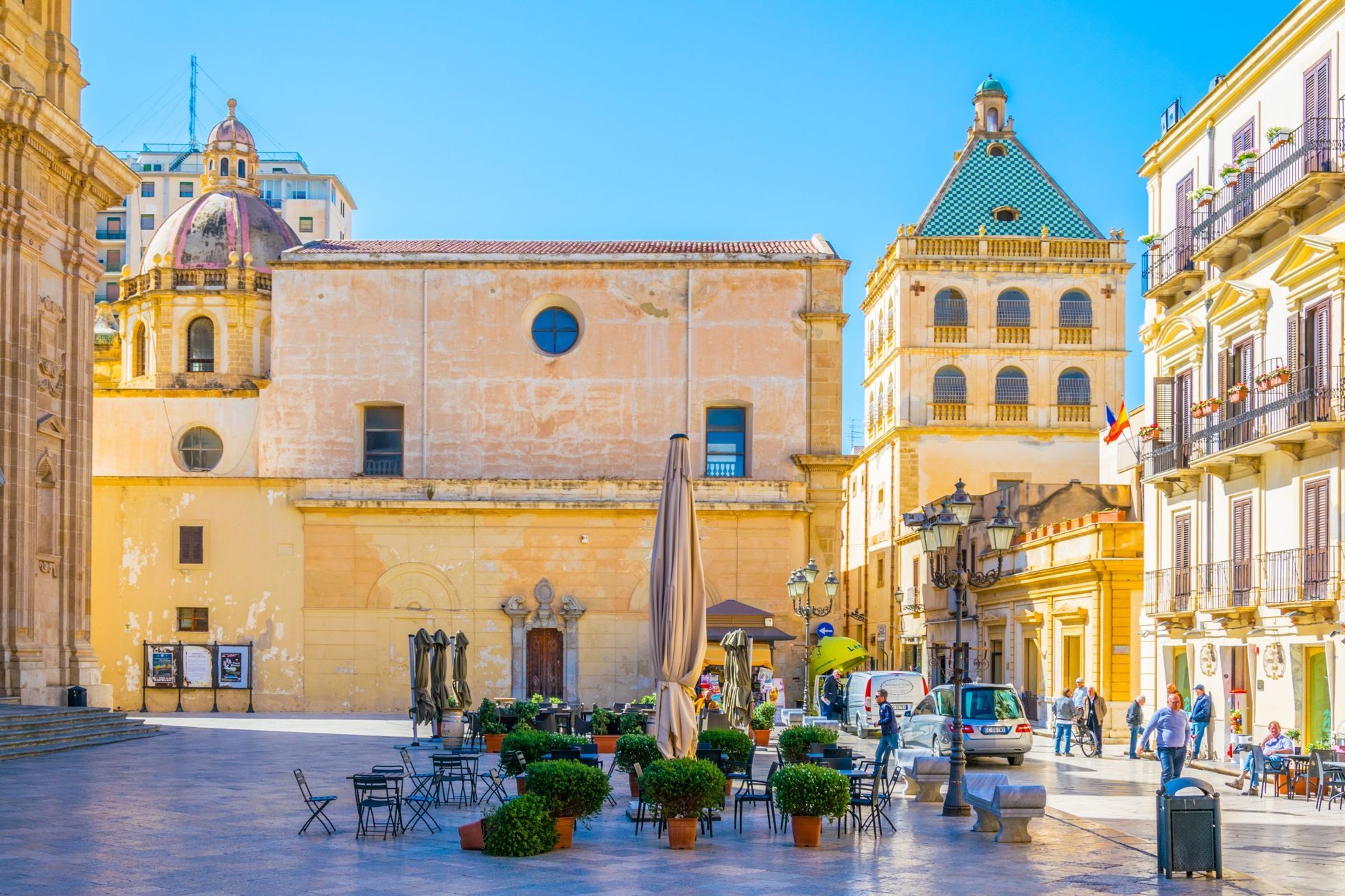 Piazza Loggia v Marsale