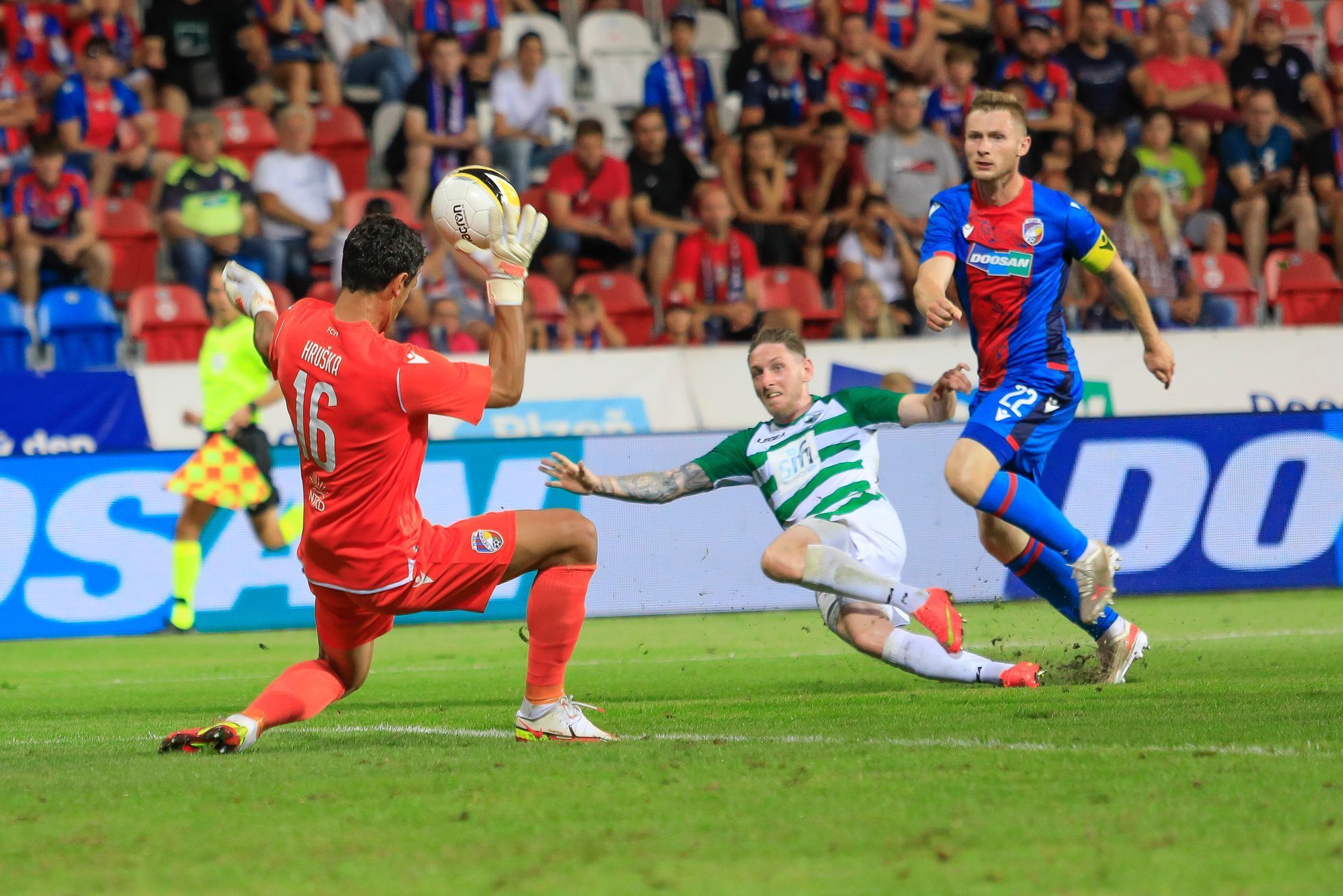 FC Viktoria Plzeň - The New Saints, 3. předkolo Evropské konferenční ligy, Aleš Hruška