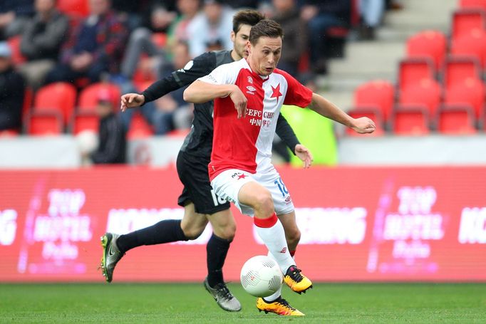 SL, Slavia-Jablonec: Jan Bořil - Michal Trávník