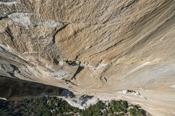 Adam Ondra na Dawn Wall