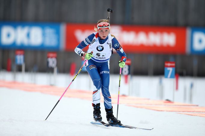 SP Ruhpolding 2018: štafeta Ž: Markéta Davidová