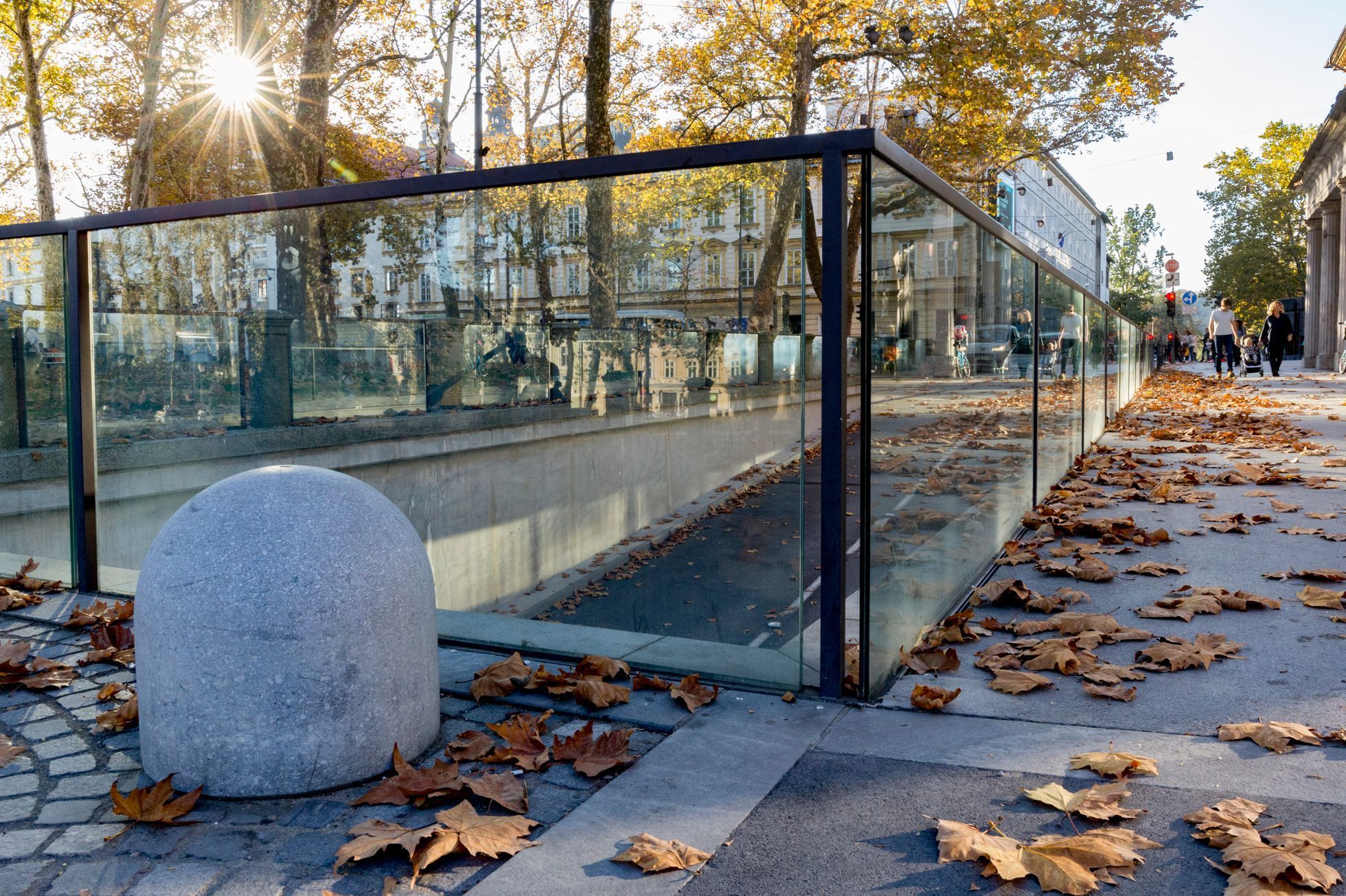 Slovinsko - Ljubljana veřejné prostory