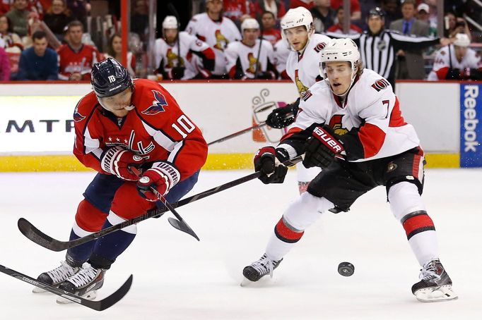 NHL: Ottawa Senators at Washington Capitals (Erat, Turris)