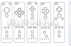 Původní návrhy Wiimote a Classic Controlleru