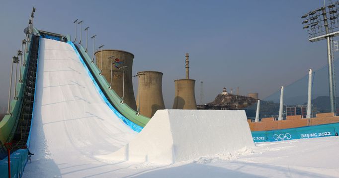 Sportoviště ZOH 2022: Big Air Šou-kang