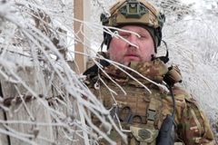 Reportáž: Devět set metrů od ruských vojáků. Ukrajinci ukázali realitu války v mrazu