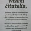 Slovenské noviny otiskly parte svobodě slova