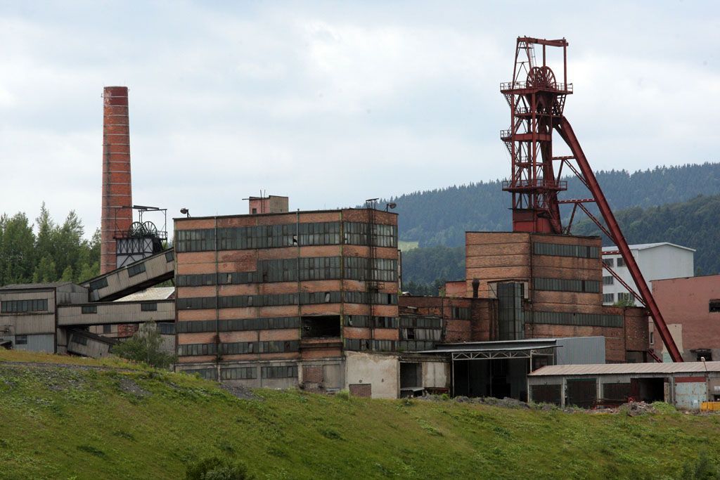 Zavřený důl v Žacléři