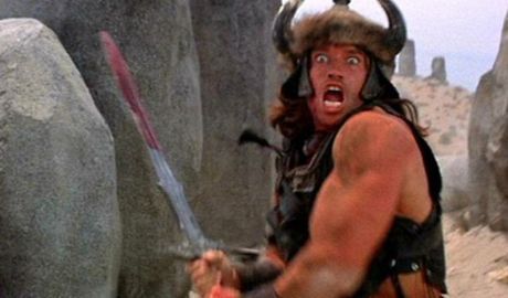 Arnold Schwarzenegger coby Barbar Conan
