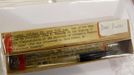 A pen used by former U.S. President John F. Kennedy at the signing of the "Interdiction of the Delivery of Offensive Weapons to Cuba" is displayed as part of the McInnis Auctioneers Presidential Auction in Amesbury, Massachusetts February 10, 2013. The auction which features the estate of the late David Powers, special assistant to former president John F. Kennedy, will take place on February 17. REUTERS/Jessica Rinaldi (UNITED STATES - Tags: POLITICS BUSINESS) Published: Úno. 10, 2013, 9:58 odp.