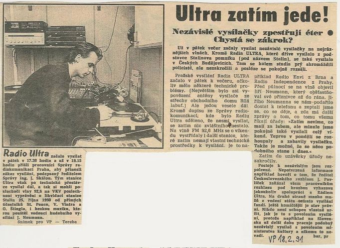 Z knihy Radio 1 - Život v éteru