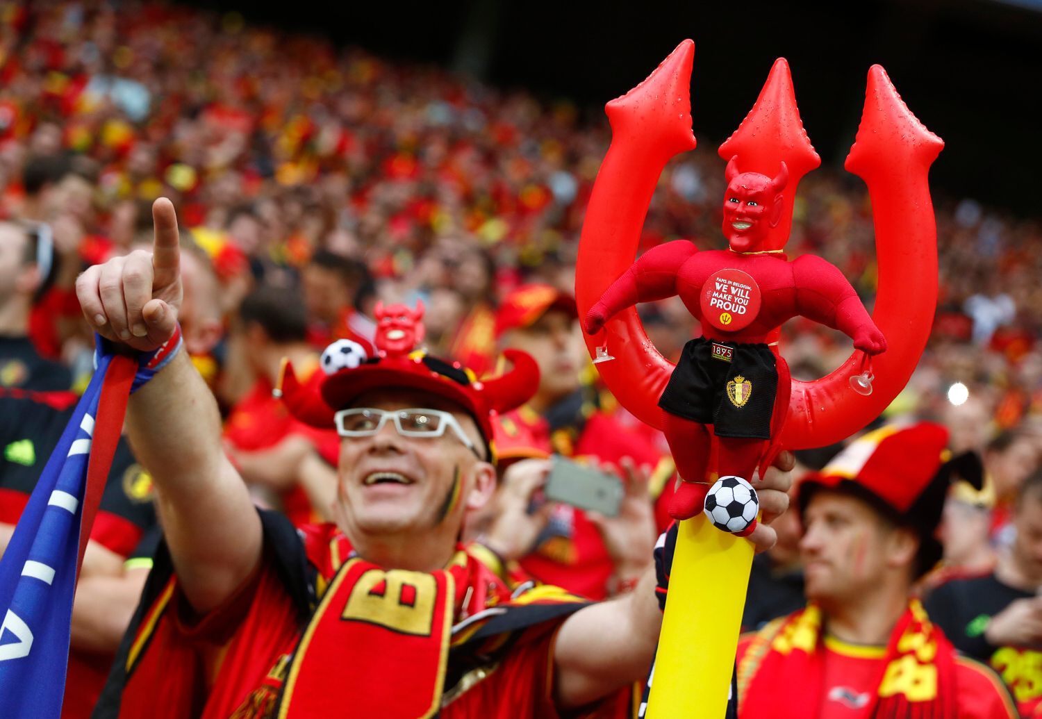 Euro 2016, fanoušci: Belgie