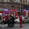 Útok v metru v Petrohradu