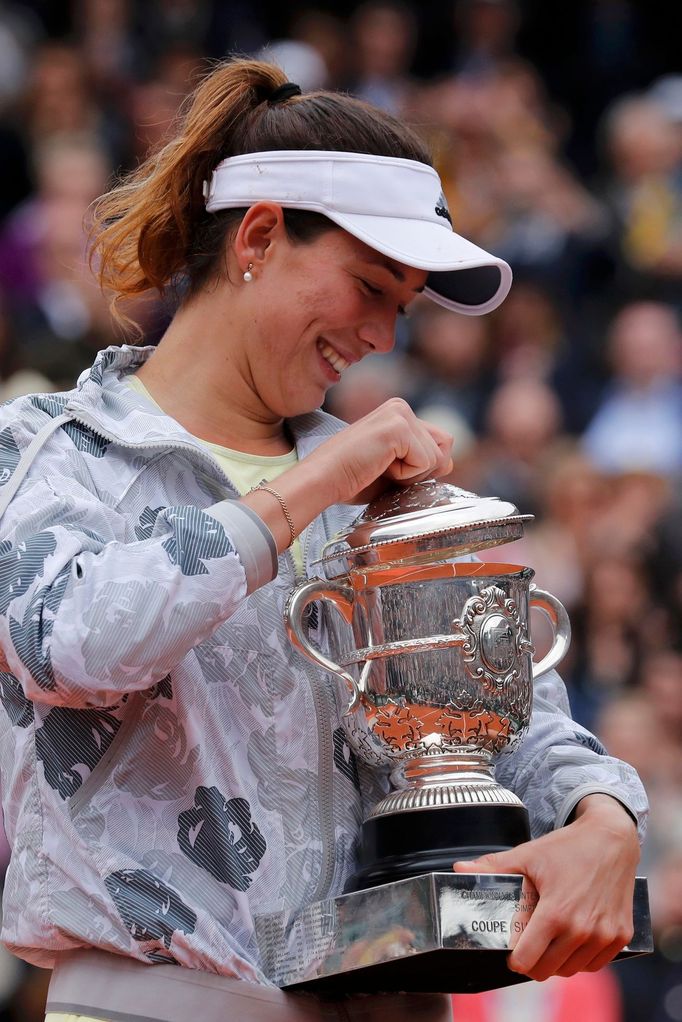 Garbine Muguruzaová na French Open 2016