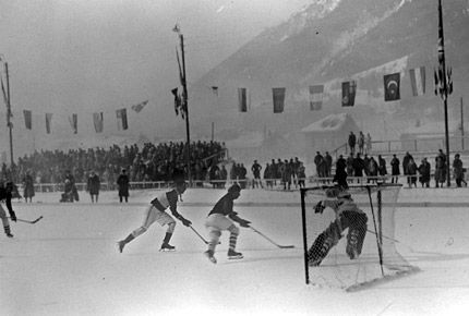 Chamonix 1924: Kanada - Velká Británie 19:2