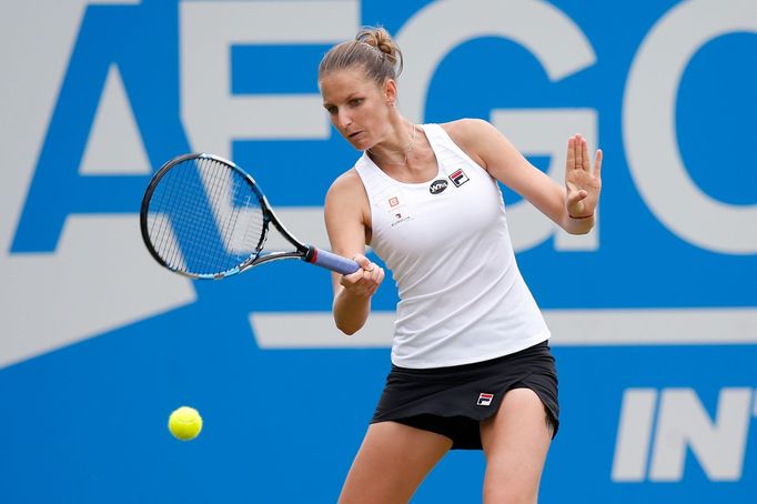 Karolína Plíšková v Eastbourne 2016