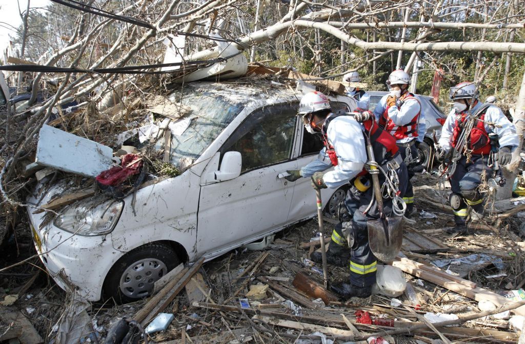 Japonsko dva dny po tsunami