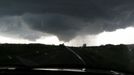 VORTEX2 intercepts a tornado in SE Wyoming on June 5, 2009. Wyoming, LaGrange. June 5, 2009. John Oakland, CIMSS. Credit: VORTEX II .